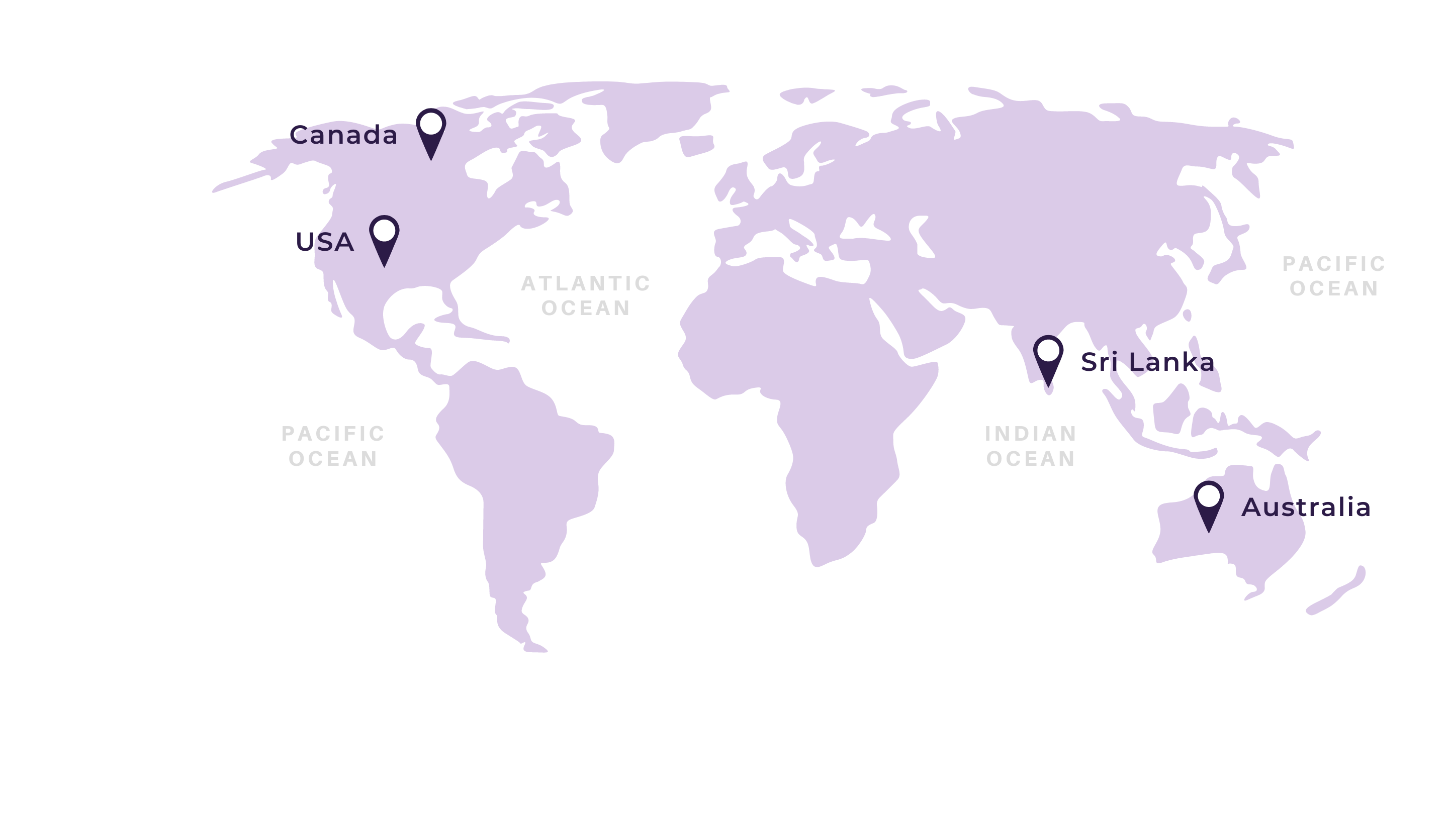 Simtelic world map